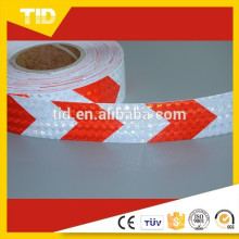 white red, arrow reflective Tape